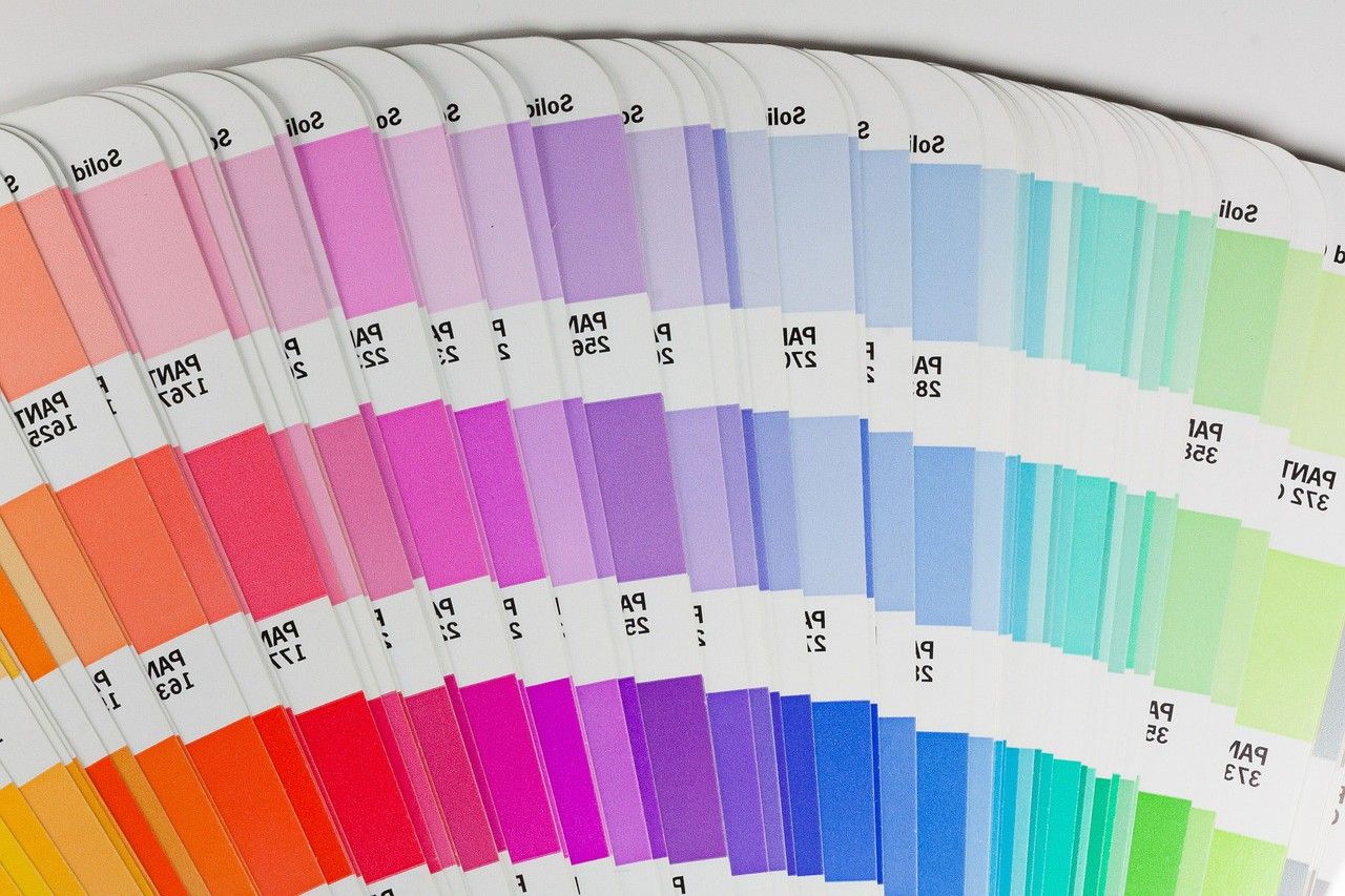 Produits indemne des couleurs pantone acidulés